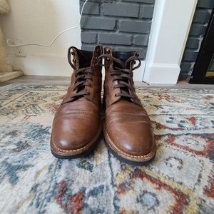 Thursday Captain boots - Natural Chromexel